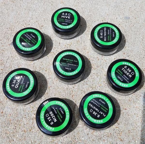 Puck - Pre-Coil - Quad .36 ohm - Vaporized LLC