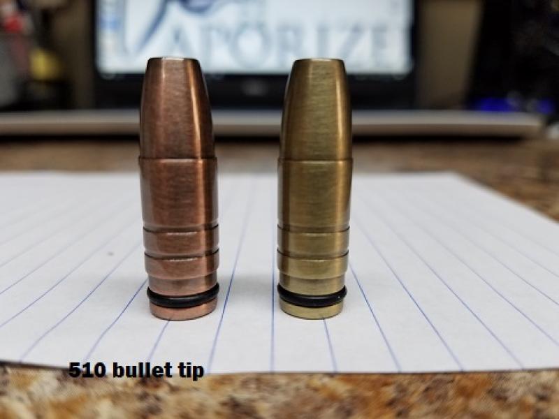 Bullet 510 Drip Tip - Vaporized LLC