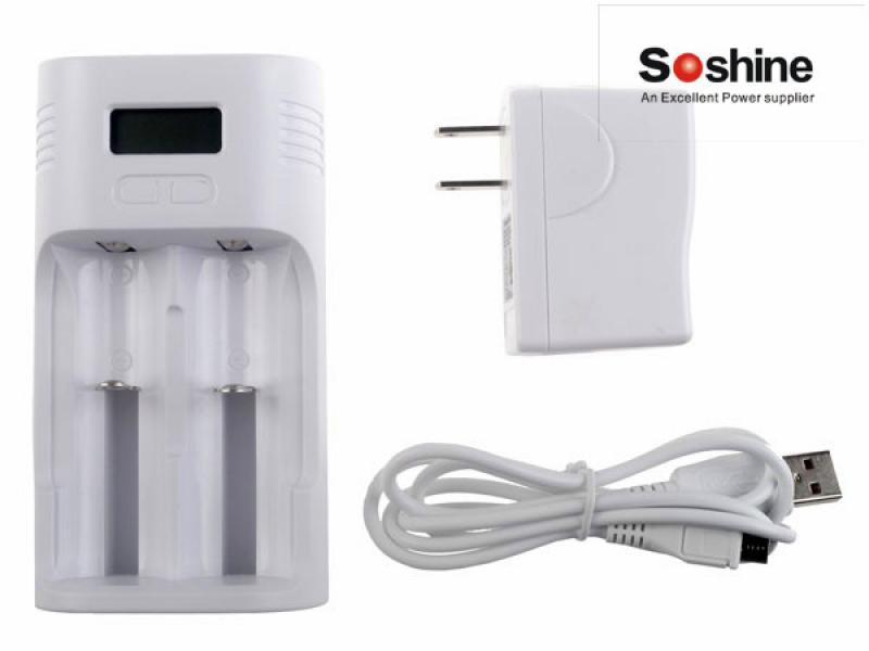 Soshine T2 Charger (2bay)
