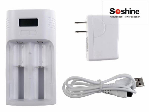 Soshine T2 Charger (2bay)