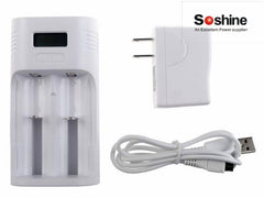 Soshine T2 Charger (2bay)