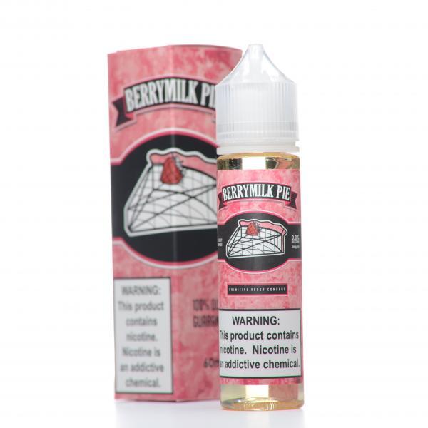 Primitive Berrymilk Pie 60ml Vape Juice 3 nic
