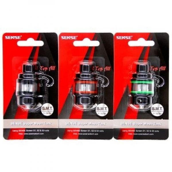 Sense Super Mesh Tank Black/Red