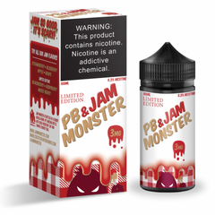 Jam Monster Peanut Butter and Strawberry - Vaporized LLC