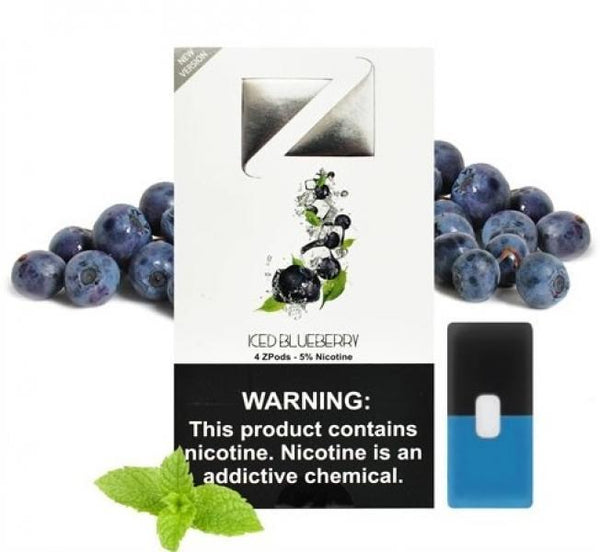 Ziip Pods Iced Blueberry 50nic