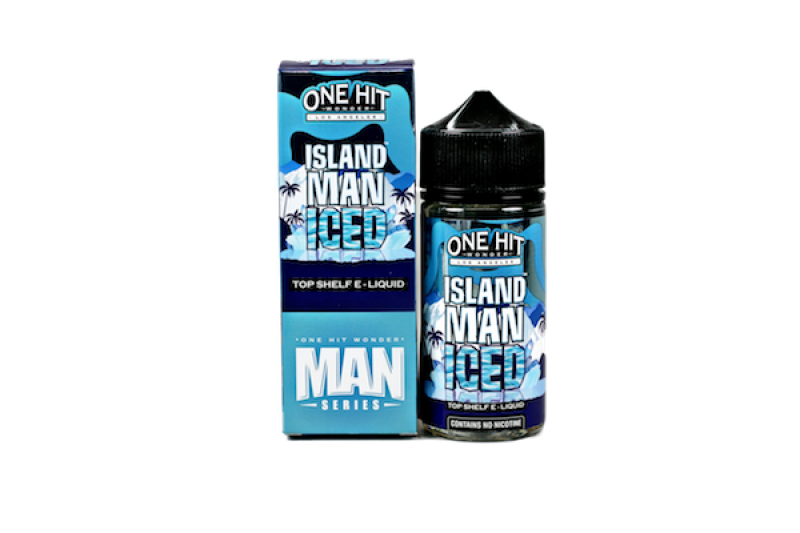 One Hit Wonder Island Man Iced 3 Nic - Vaporized LLC