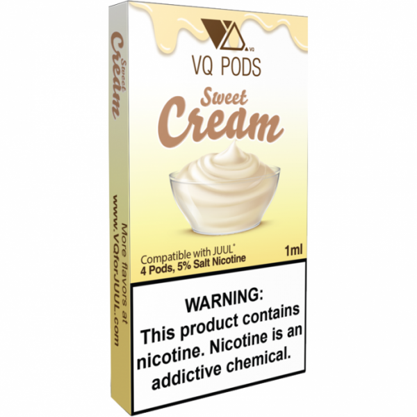 VQ JUUL PODS Sweet Cream 4 pack