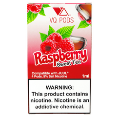 VQ JUUL PODS Raspberry Sweet Tea 4 pack 50 nic