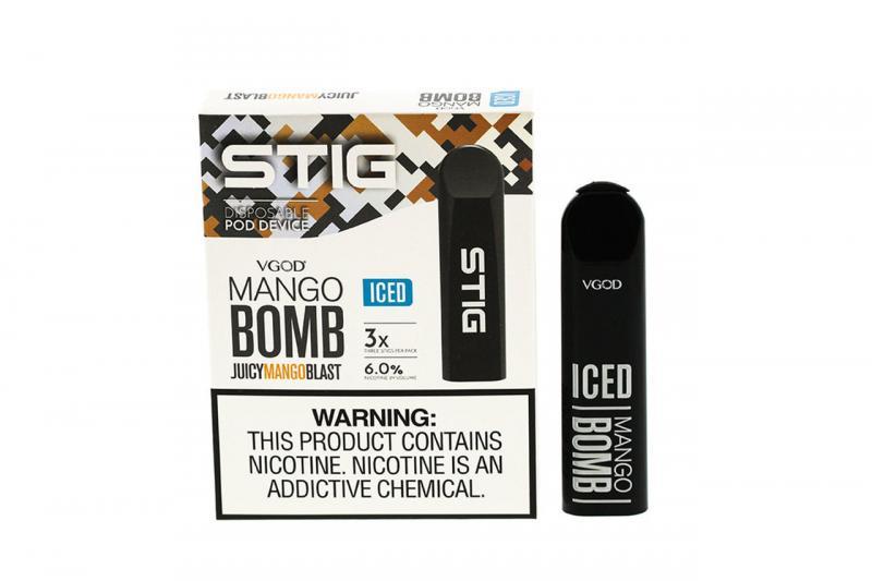 Stig Disposable Pod Mango Bomb