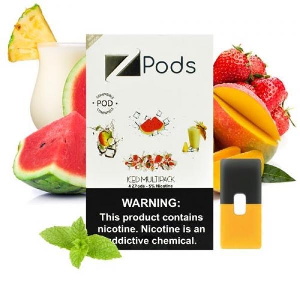 Ziip Pods Iced Multi Pack 50nic