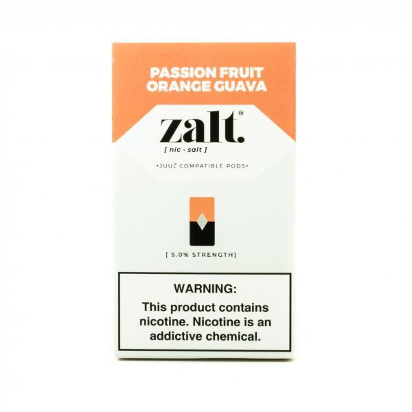 ZALT Pods Passion Fruit Orange Guava 50nic