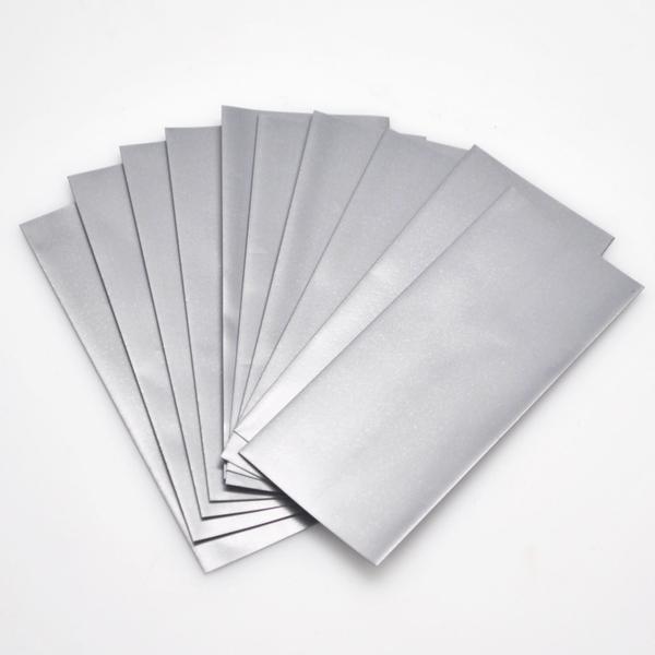 18650 Battery Wrap Silver